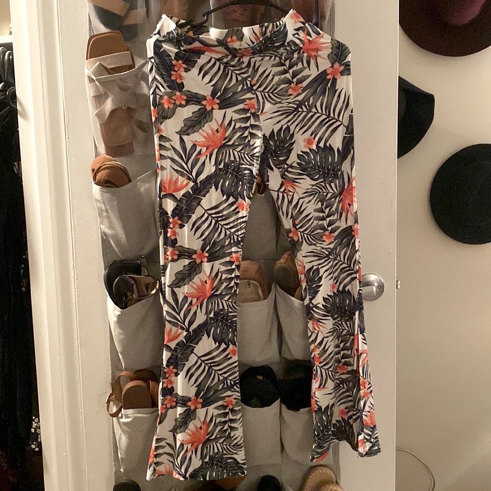 Tropical Wide Leg Pant Sz Small